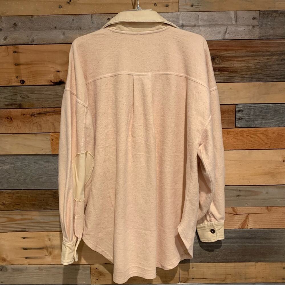 NWT Free People Ruby Button Front Flannel Shacket… - image 14